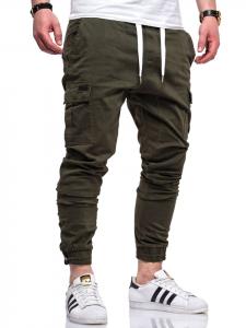 Behype Брюки-карго HAWK цвета хаки