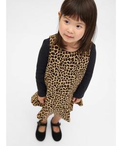 (K) Комплект из вельветового комбинезона и юбки (для малышей/младенцев)