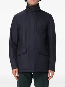 Пальто-парка с длинными рукавами Paul & Shark, синий