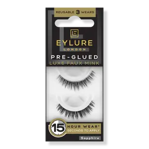 Накладные ресницы из искусственной норки класса люкс, цвет сапфир. Eylure