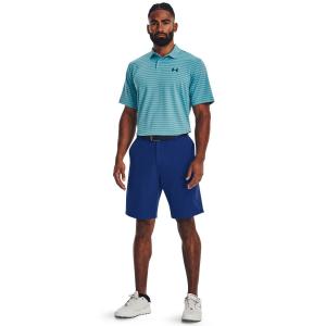 Мужская футболка-поло с полосками Performance 3.0 Under Armour, темно-красный