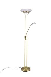 Светодиодный торшер 180x32,5x57 см, цвет латуни