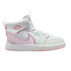 Кроссовки Air Jordan 1 Mid RM EasyOn PS White Pink Foam, розовый