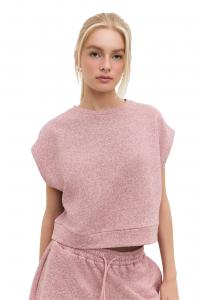 No Matter What Футболка в пыльно-розовом цвете