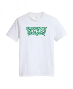 Футболка с круглым вырезом и графическим принтом Levi'S, белый