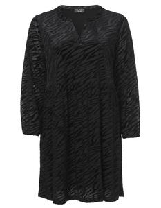 Платье VIA APPIA DUE Blusen Modisches Blusen mit Animalprint, черный