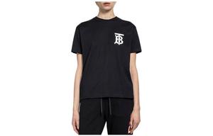 Женская футболка Burberry, цвет Black