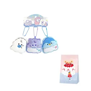 Милый котенок цыпленок кролик куклы плюшевый кулон 10см высота Dolls and bears dance