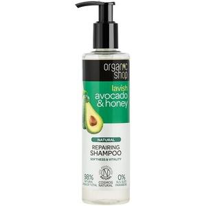 Шампунь с авокадо и медом, Organic Shop