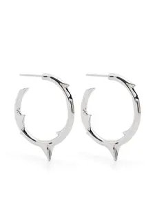 Средние серьги-кольца Rose Thorn Shaun Leane, серебяный