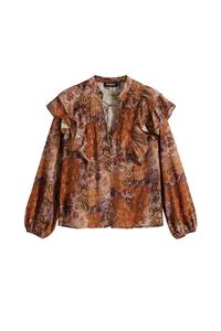 Романтическая блузка с узором пейсли