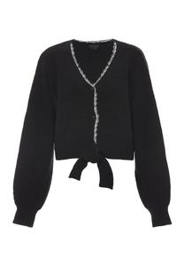 Вязаный кардиган Naemi, черный