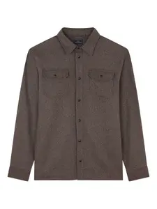Рубашка с двумя карманами Paul & Shark, коричневый