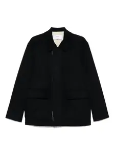 Куртка-рубашка с накладными карманами Lardini, синий