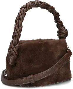 Сумка через плечо из искусственного меха Notre-V, коричневый