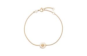 Кира Лого Подвеска Цепной Браслет TORY BURCH, золото