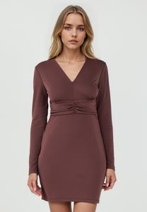 Платье Jimmy Key V-NECK, Brown