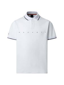 Hackett London Футболка 'Essential' в белом цвете