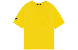 WE11DONE Футболка унисекс желтая