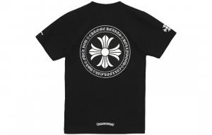 Футболка унисекс черная Chrome Hearts, черный
