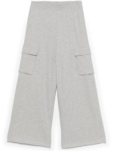 Широкие брюки-карго DKNY, серый