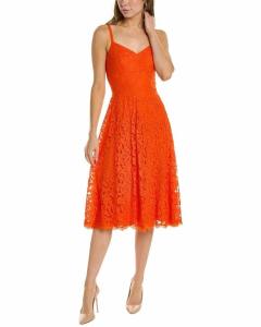 Кружевное платье-футляр миди в стиле танго Tadashi Shoji, Tango