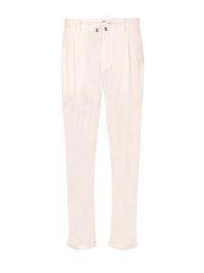 Обычные брюки со складками спереди Distretto12 Newman, белый