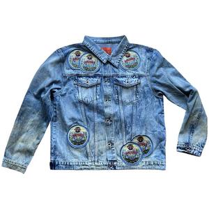 Куртка Who Decides War Acid Sphere Denim Jacket, Indigo