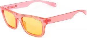 Солнцезащитные очки Polaroid PLD 6050/S 35J PINK 53/19/145 (унисекс), Black/Polarized Gray