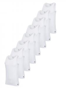 Adidas Футболка-майка Basic 8P белого цвета