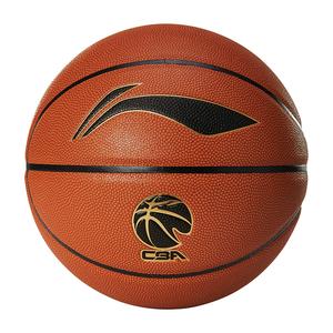 LINING Мяч баскетбольный PU Light Brown размер 7 тренировочный унисекс