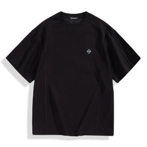 Футболка мужская Crew Neck Heavyweight PEACEBIRD MEN, черный, batch 1
