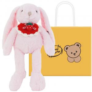 Плюшевая кукла Berry Bunny Birthday Doll лучшая подружка для девочки высота 40 см BOWEN BEAR
