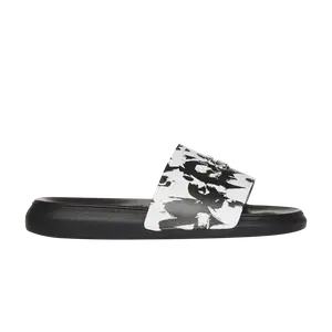 Кроссовки Alexander McQueen Rubber Pool Slide, белый