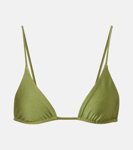 Бикини топ Via Jade Swim, Sage Green Sheen