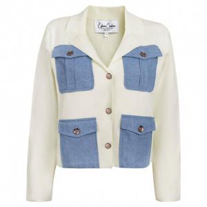 Харлоу Куртка в цвете айвори Esteem Couture, слоновая кость