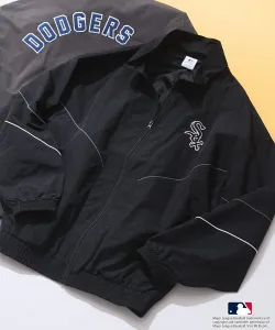 Спортивная куртка из нейлона с кантом MLB/(M)