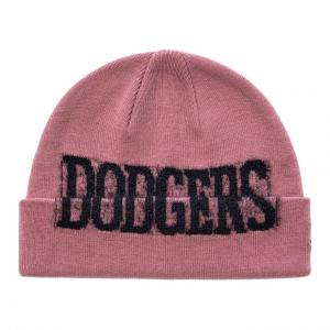 Акриловая шапка-бини Unisex Pink MLB, розовый