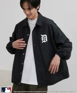 Эксклюзивная куртка-бомбер MLB с принтом ханафуда на спине Coen, цвет Black