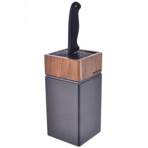 Подставка для ножей Orion, держатель для ножей, подставка для ножей из коричневого дерева АКАЦИЯ, для различных ножей, кухонная утварь