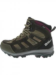 Походные ботинки Vojo 3 Texapore Mid W, зеленые Jack Wolfskin