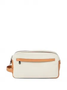 Кожаная косметичка Brunello Cucinelli, нейтральный