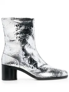 Ботинки Tabi 60 MAISON MARGIELA, серебряный