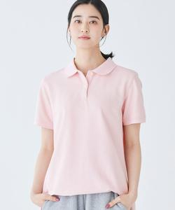 (W) Премиальная рубашка-поло Double L, свободный крой, короткий рукав