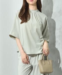 Рубашка-куртка с воротником-стойкой и рукавами «летучая мышь» Interplanet, цвет Gray