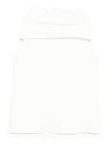 Блузка с воротником-хомутом Another Tomorrow, белый