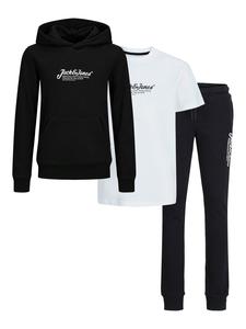 Футболка JACK & JONES Junior, черный