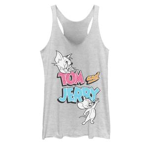 Майка с логотипом Tom and Jerry Cat & Mouse для юниоров Licensed Character