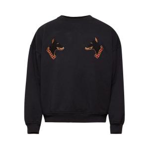 Свитер Rhude London Hound Crewneck, Vintage Black