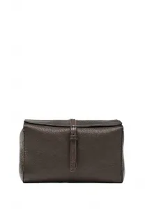 Дорожная косметичка для туалетных принадлежностей Massimo Dutti, Dark Brown